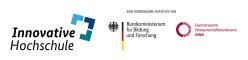 Logo-Kombinationselement Innovative Hochschule und BMBF